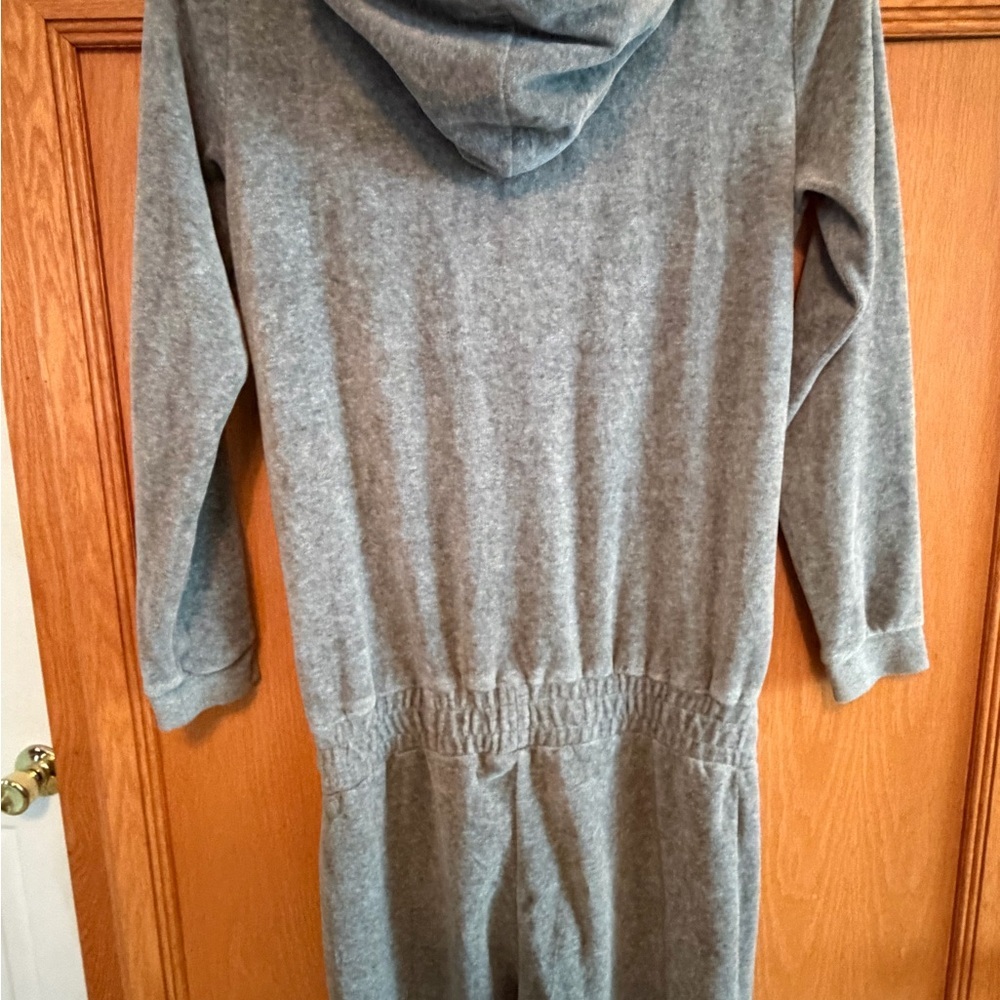 LOGG WOMENS Gray Hooded Jumpsuit size XS - Picture 7 of 11